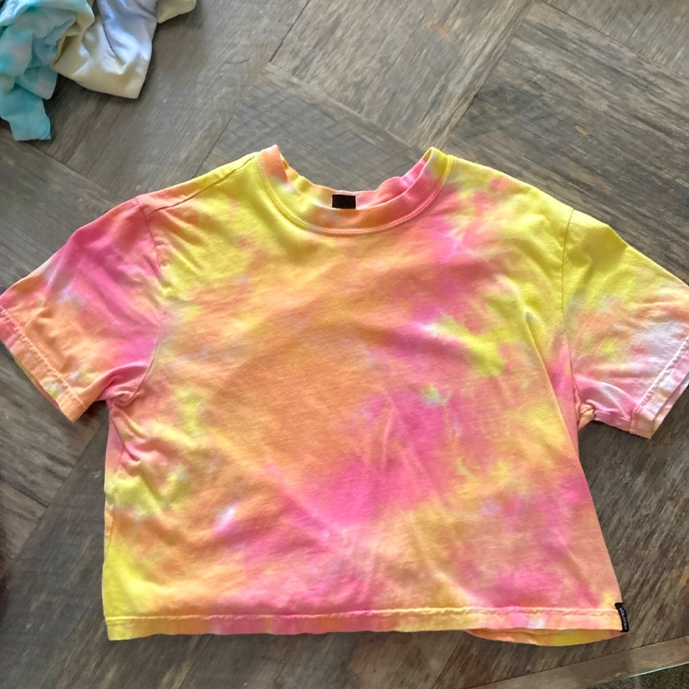Tye Dye teen crop top